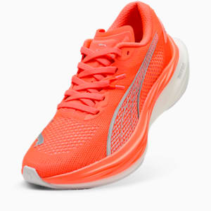 Chaussures de course à pied Deviate NITRO™ 3 Femme, Glowing Red-PUMA Silver, extralarge